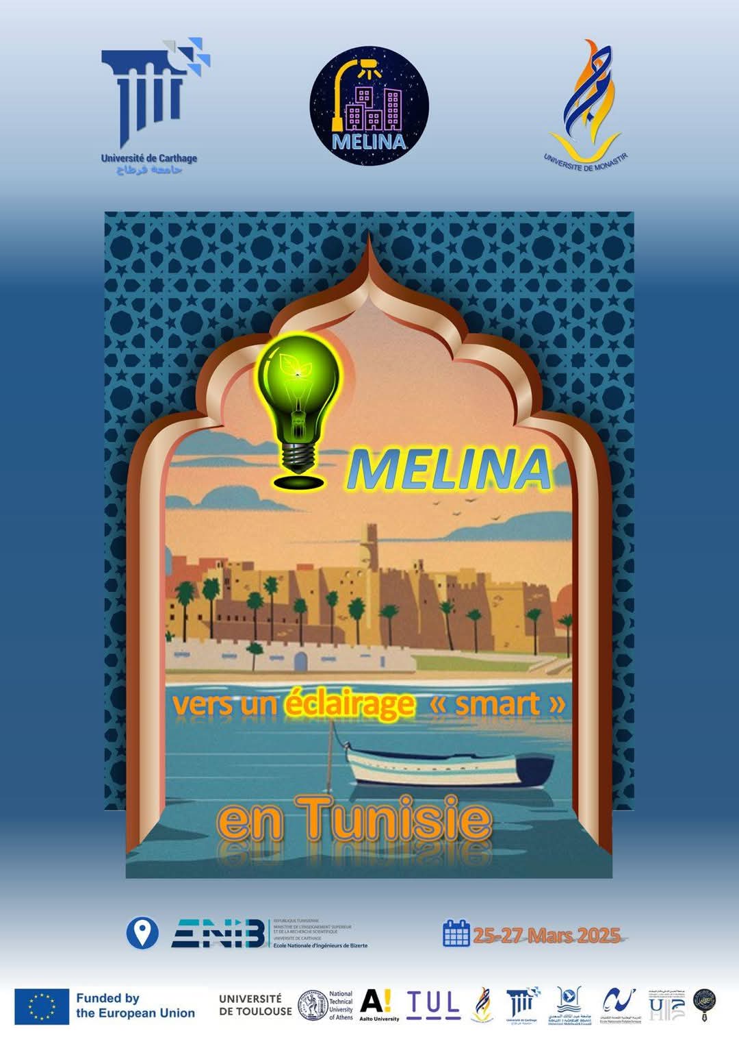 Workshop MELINA ,Univesrity of Carthage, Tunisia 25-27 March 2025